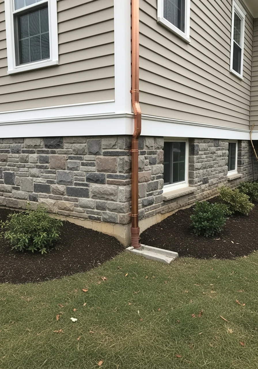 Enfield home exterior detail demonstrating quality workmanship and professional finishing.
